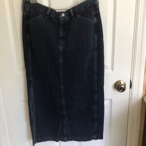 Levi’s Women's Dark Blue Denim Skirt